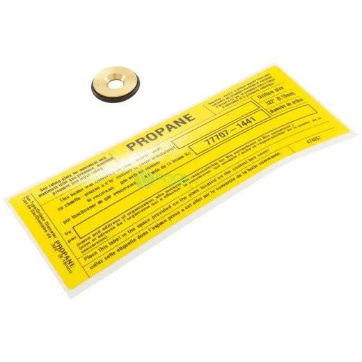 Pentair 400K Heater NG to LP Gas Conversion Kit