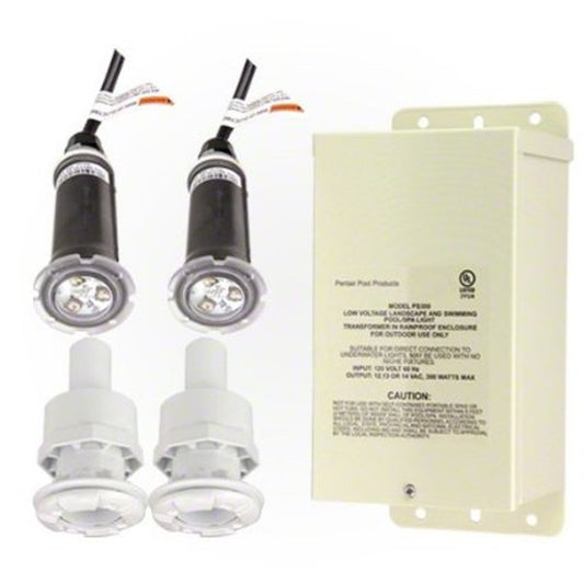 Pentair Globrite Two Light Combo Kit - Gunite