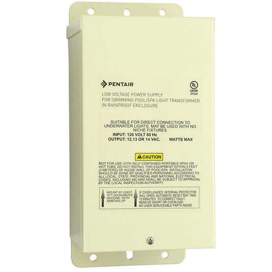 Pentair 300W Pool Rated Transformer (12-14V)
